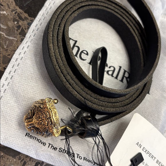 🌞GUCCI Skinny Leather Waist BeltSize: XXL - Picture 4 of 5